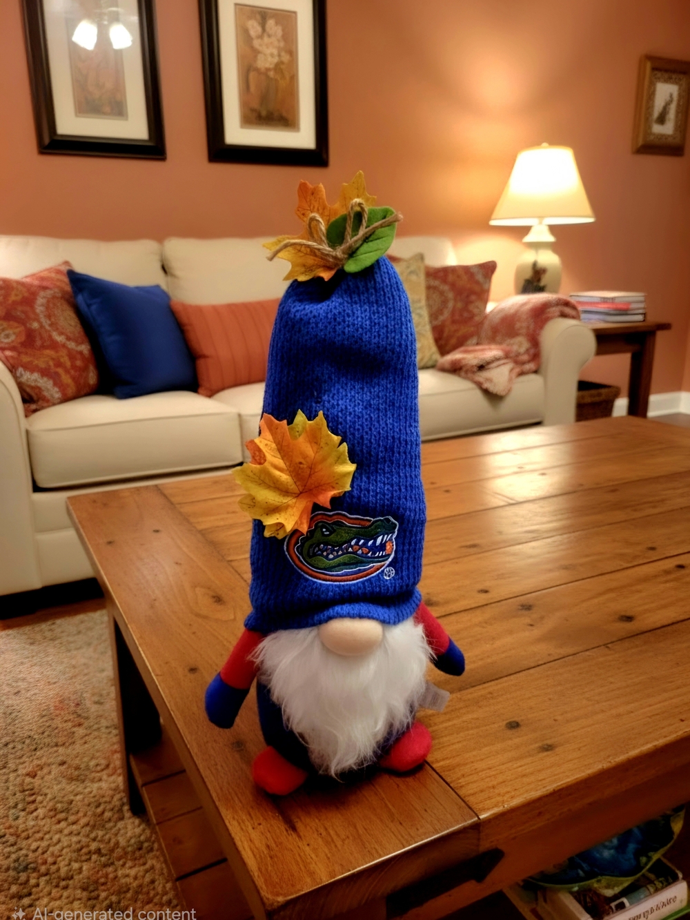 Florida Gators Gnome - Football Teams - Craft Fabric Gnome New Santa Fall Decor